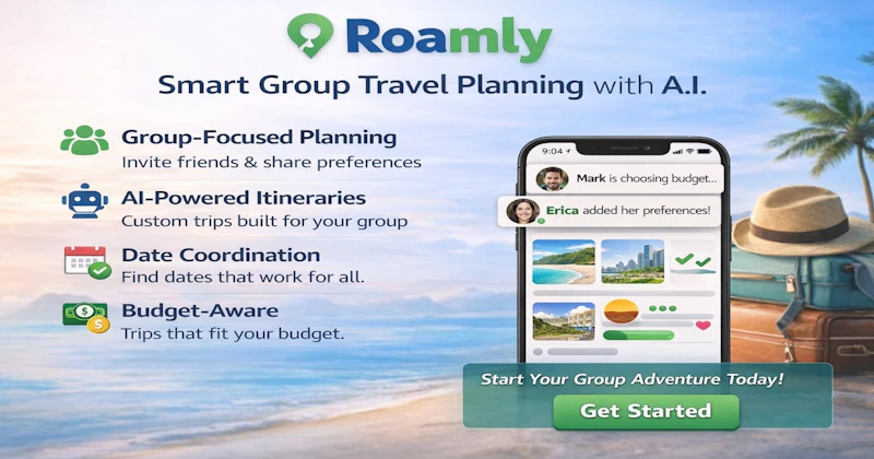 Roamly screenshot 1
