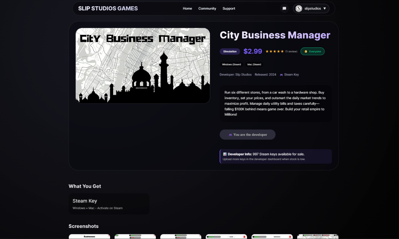 Slip Studios Games gallery image