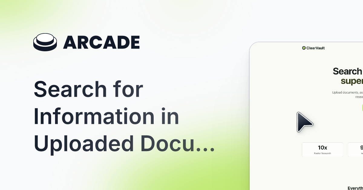 Média Clearvault - Recherchez vos documents avec l'intelligence surhumaine 1