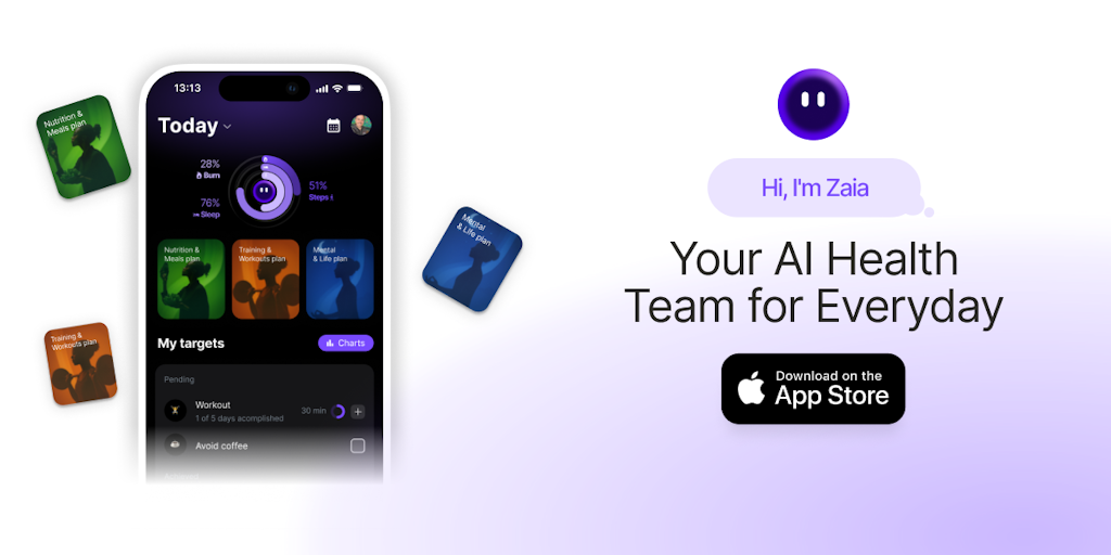 Zaia Health Voice Assistant (iOS App)