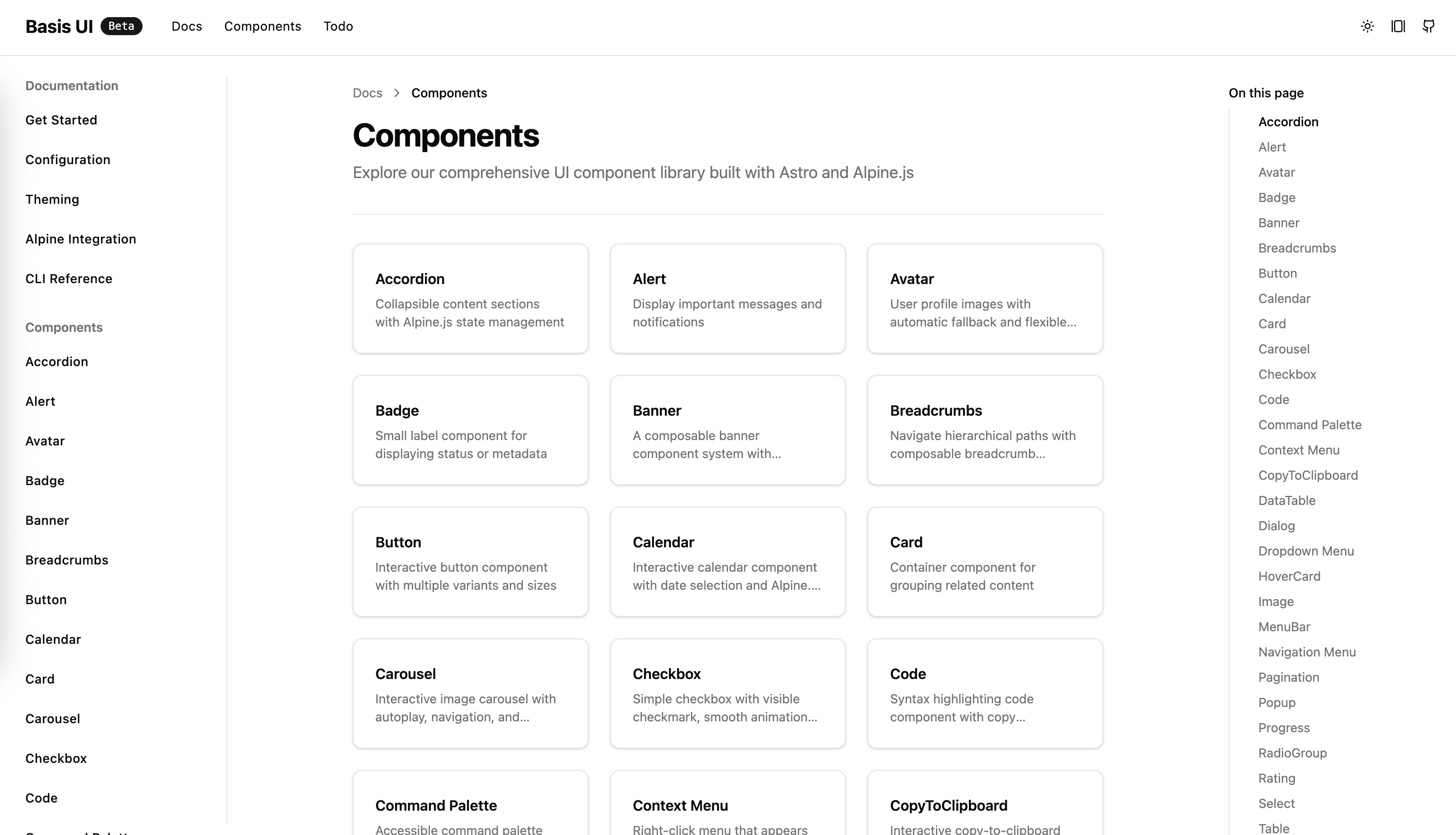 Basis UI gallery image