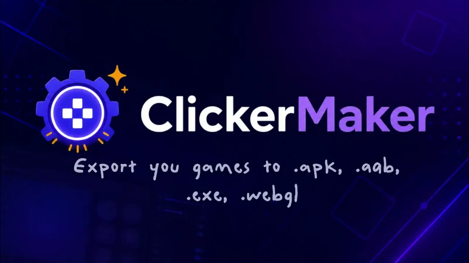 Clicker Game Maker screenshot 1 (video preview)