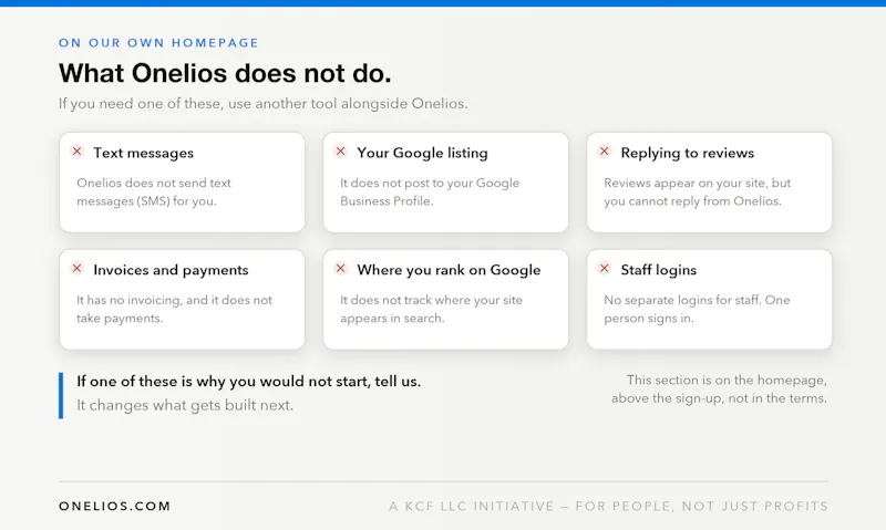 Onelios screenshot 5