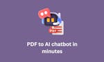 PDF to Chatbot image