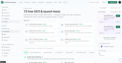 DiscoverLaunches gallery image