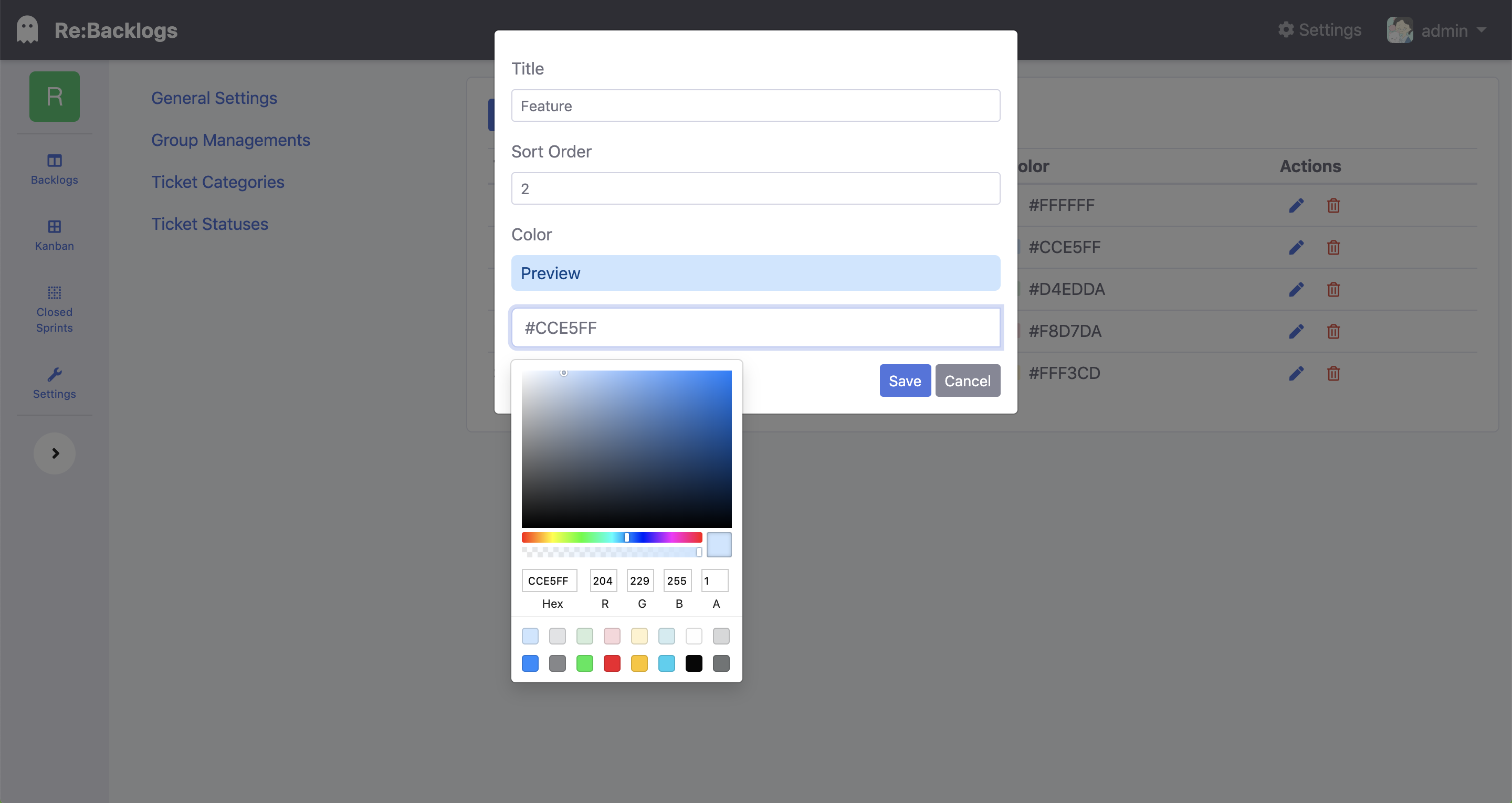 Re:Backlogs gallery image