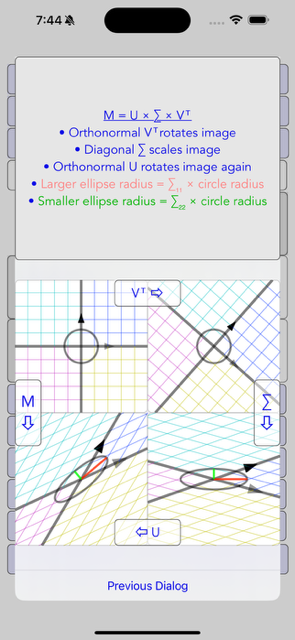 Média Solveur matriciel étape par étape - Guide visuel d'algèbre linéaire 10