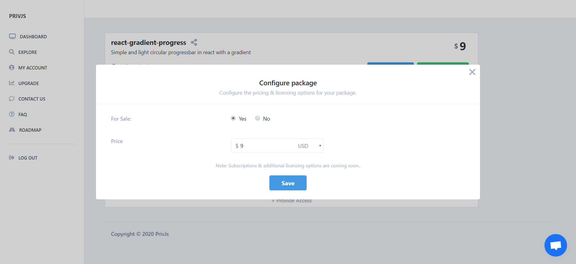 PrivJs gallery image