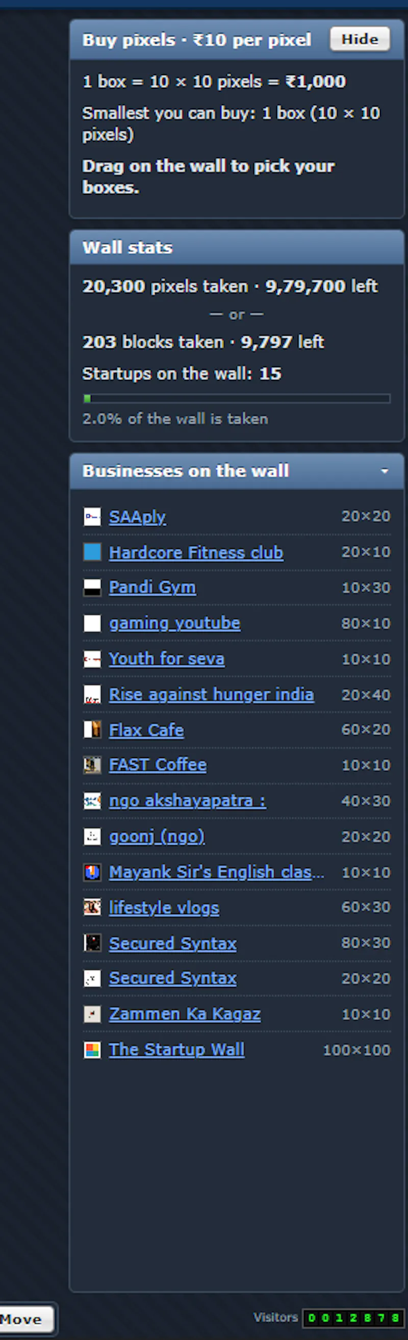 The Startup Wall screenshot 2
