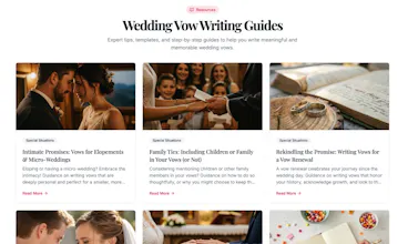 VowCraft: Unique Wedding Vow Inspiration gallery image