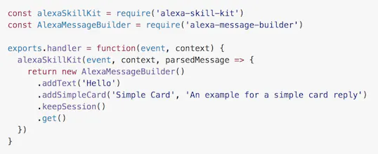 Alexa Skill Kit gallery image