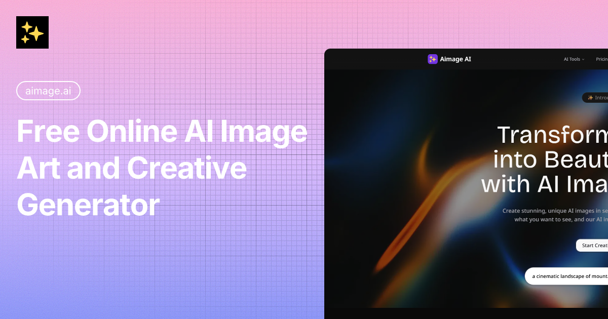 Aimage AI - Free AI Image Generator media 1