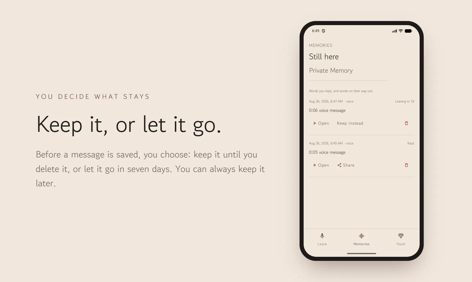 Voice Letter screenshot 3