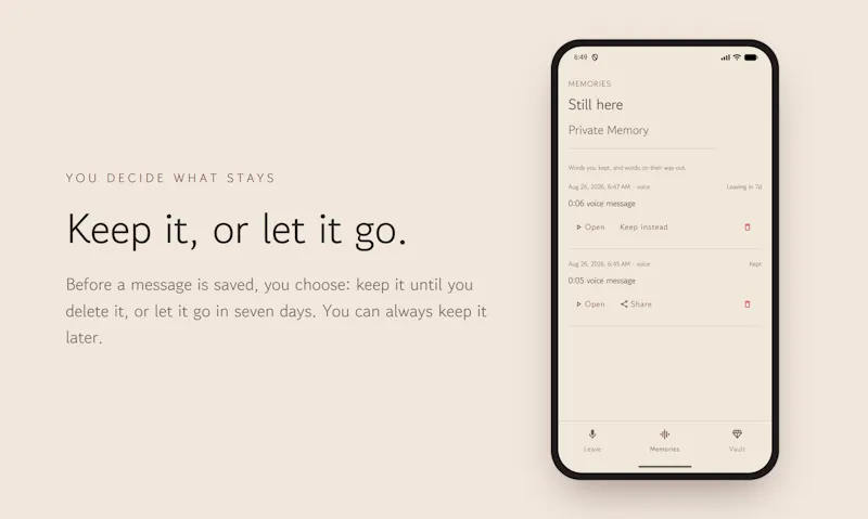 Voice Letter screenshot 3