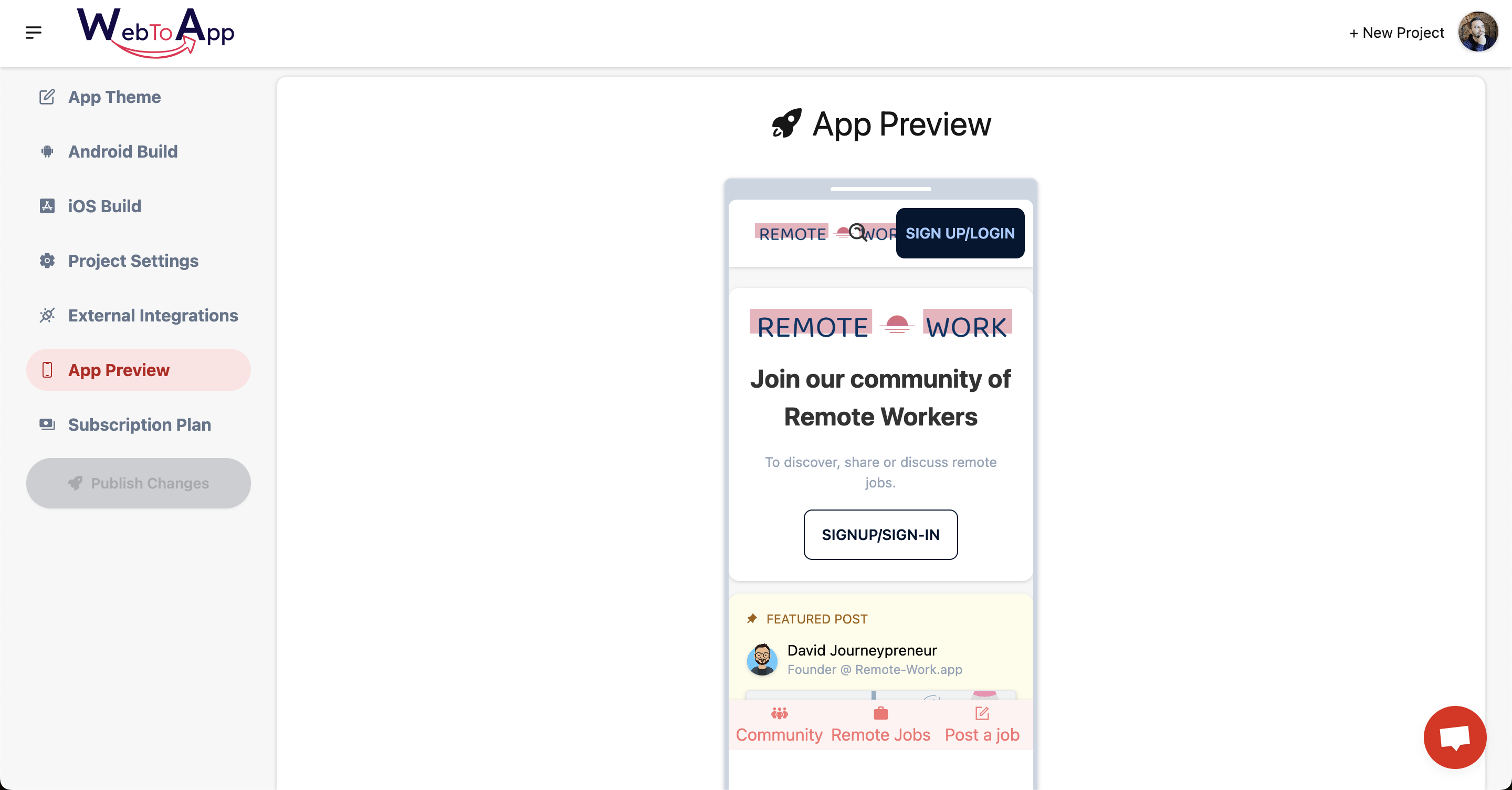 WebToApp.app media 2