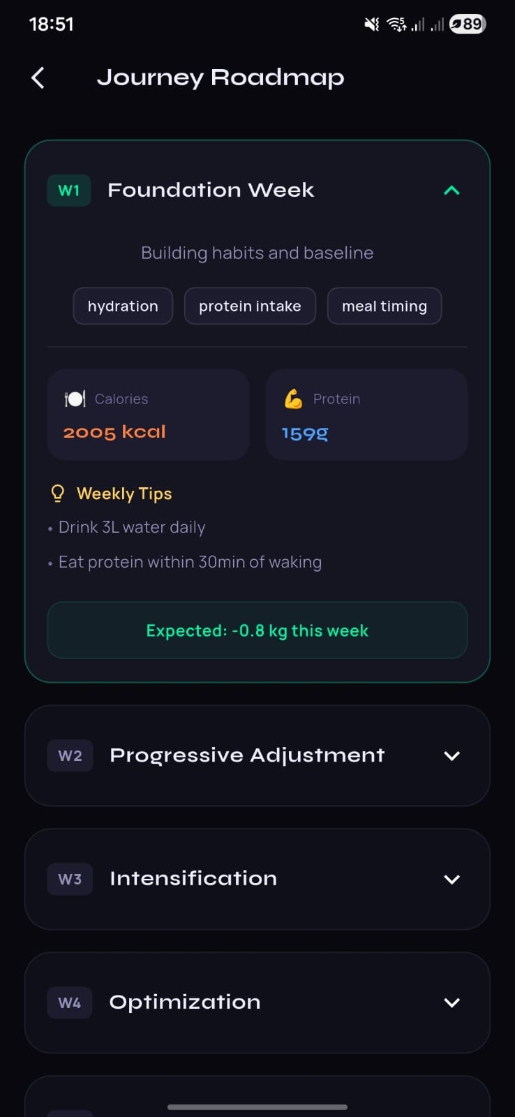 iNutrio - Screenshot 5 showing product features and functionality