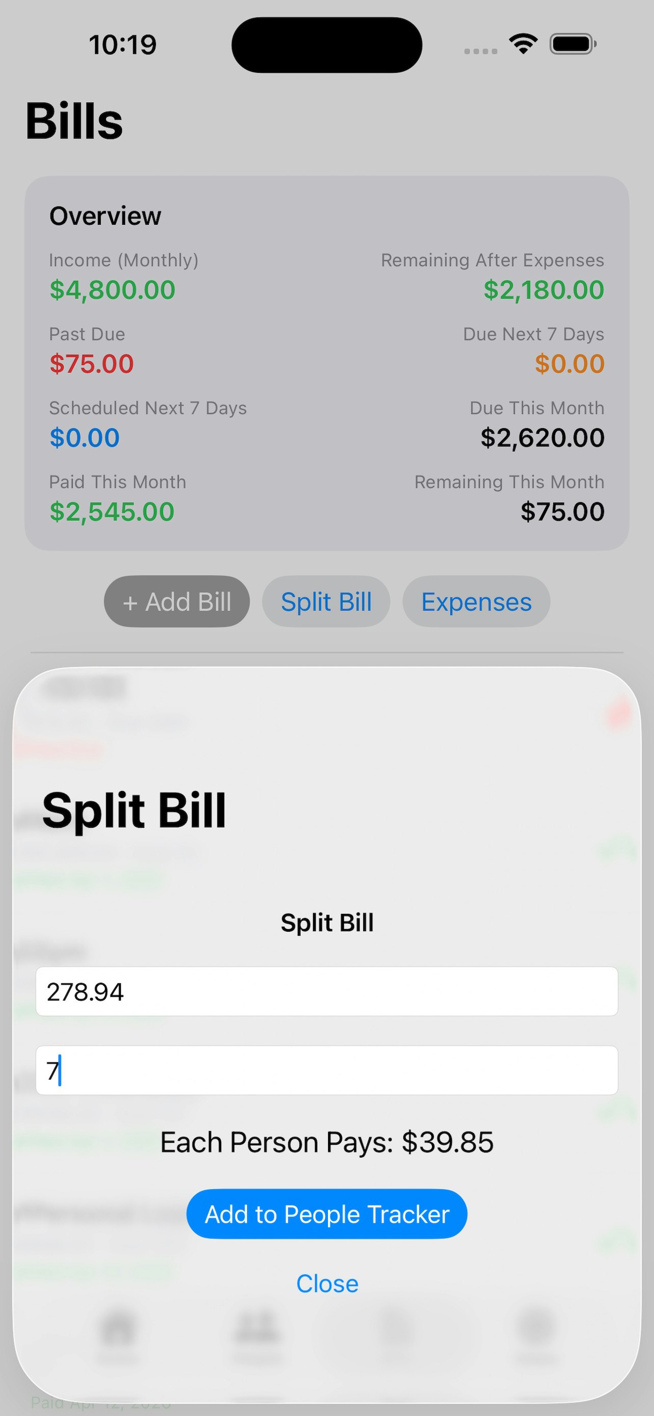 TrueBalance: Financial health score gallery image