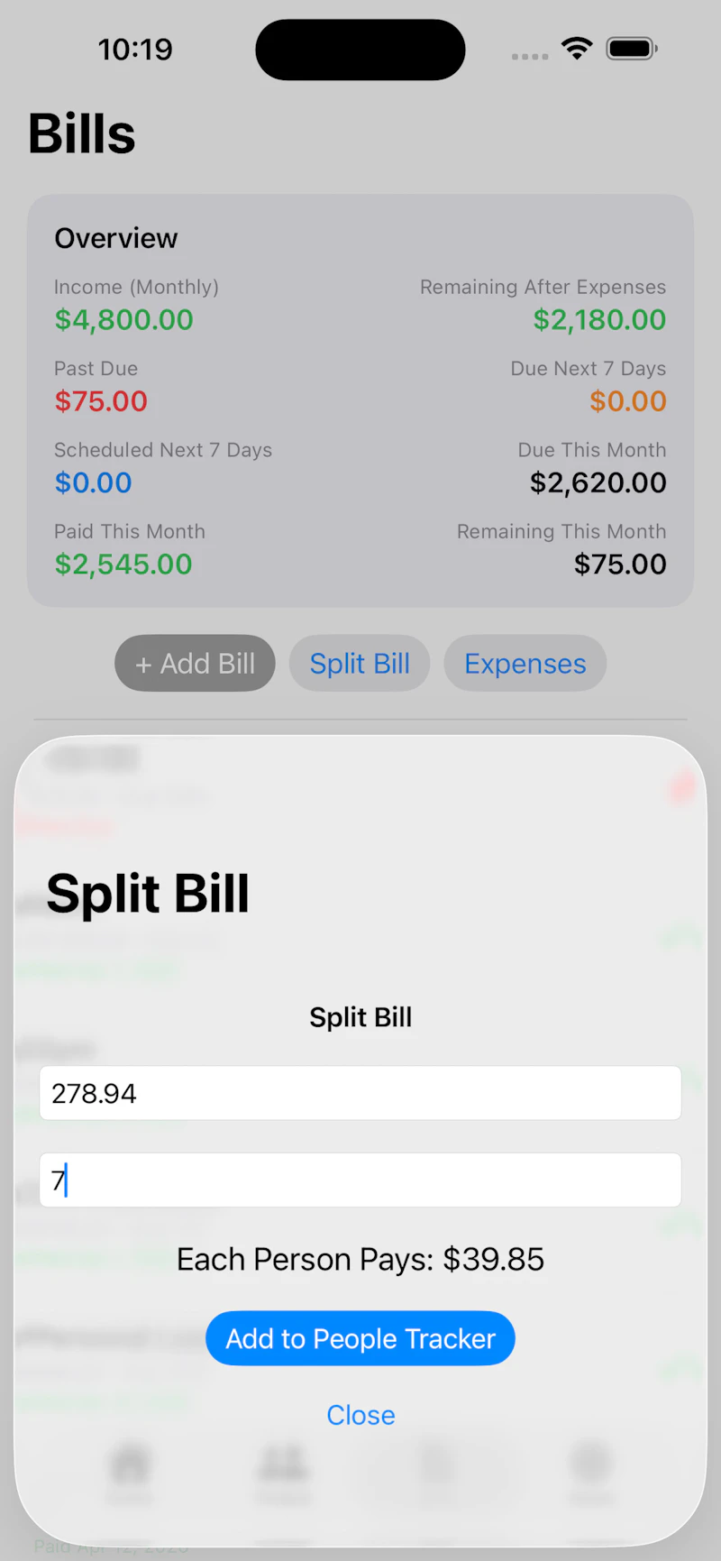 TrueBalance: Financial health score screenshot 6