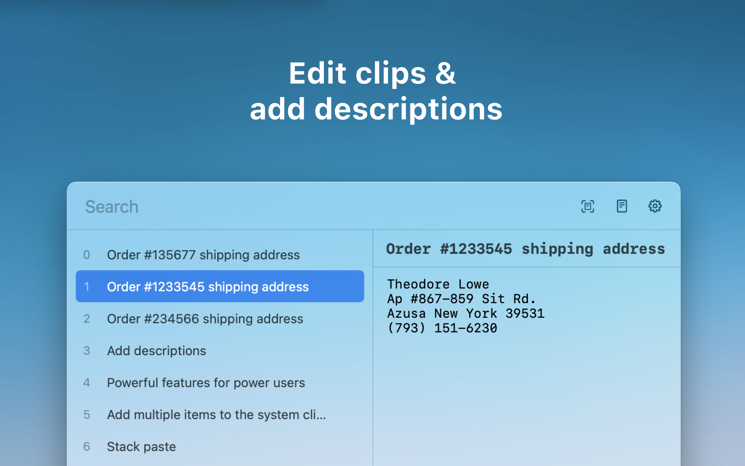 Clipbox gallery image