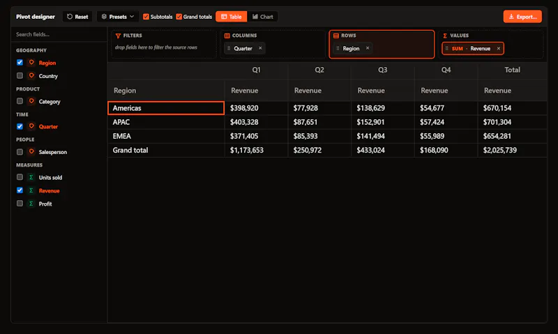 SvGrid screenshot 5
