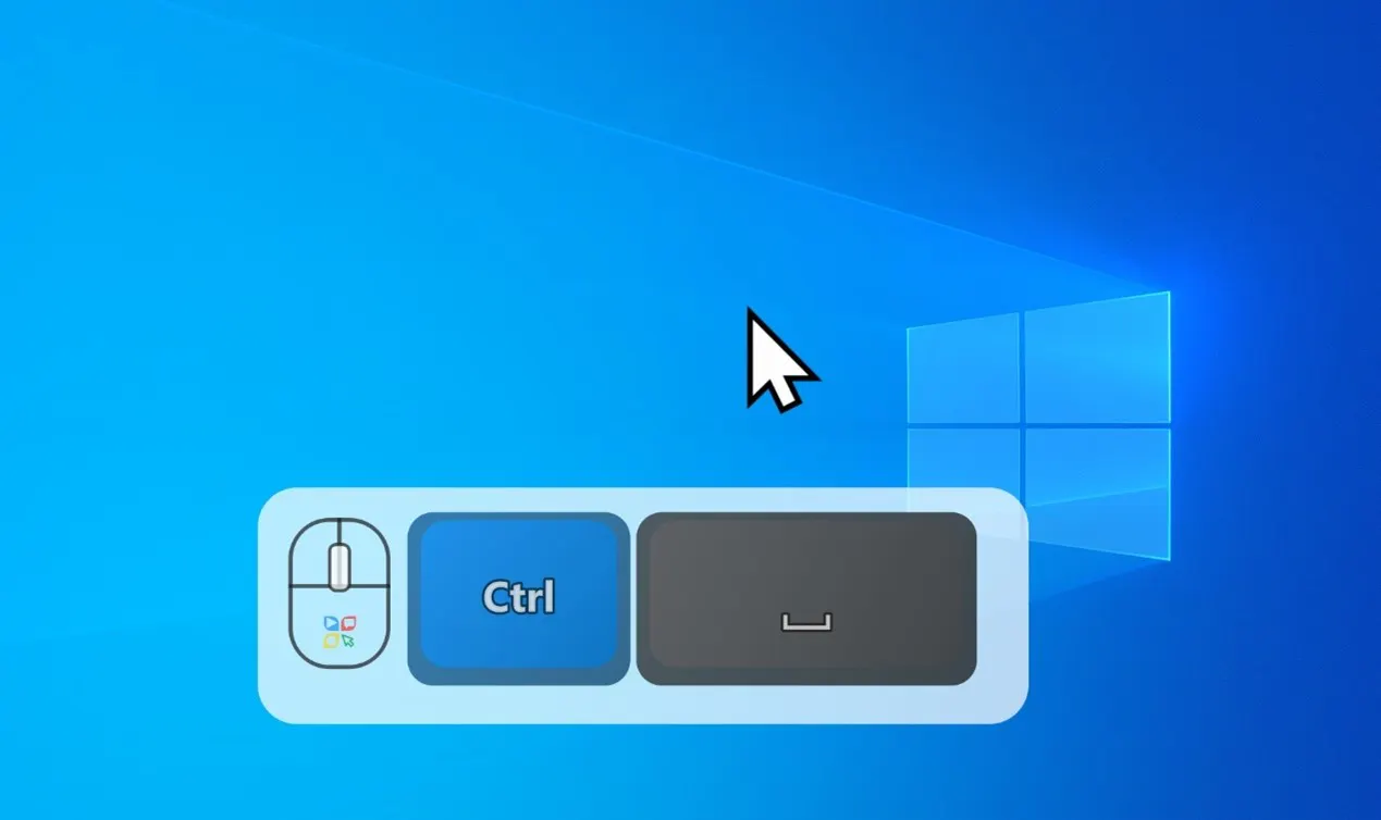 MouseKeyShow screenshot