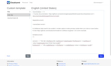 Cloudsumé gallery image