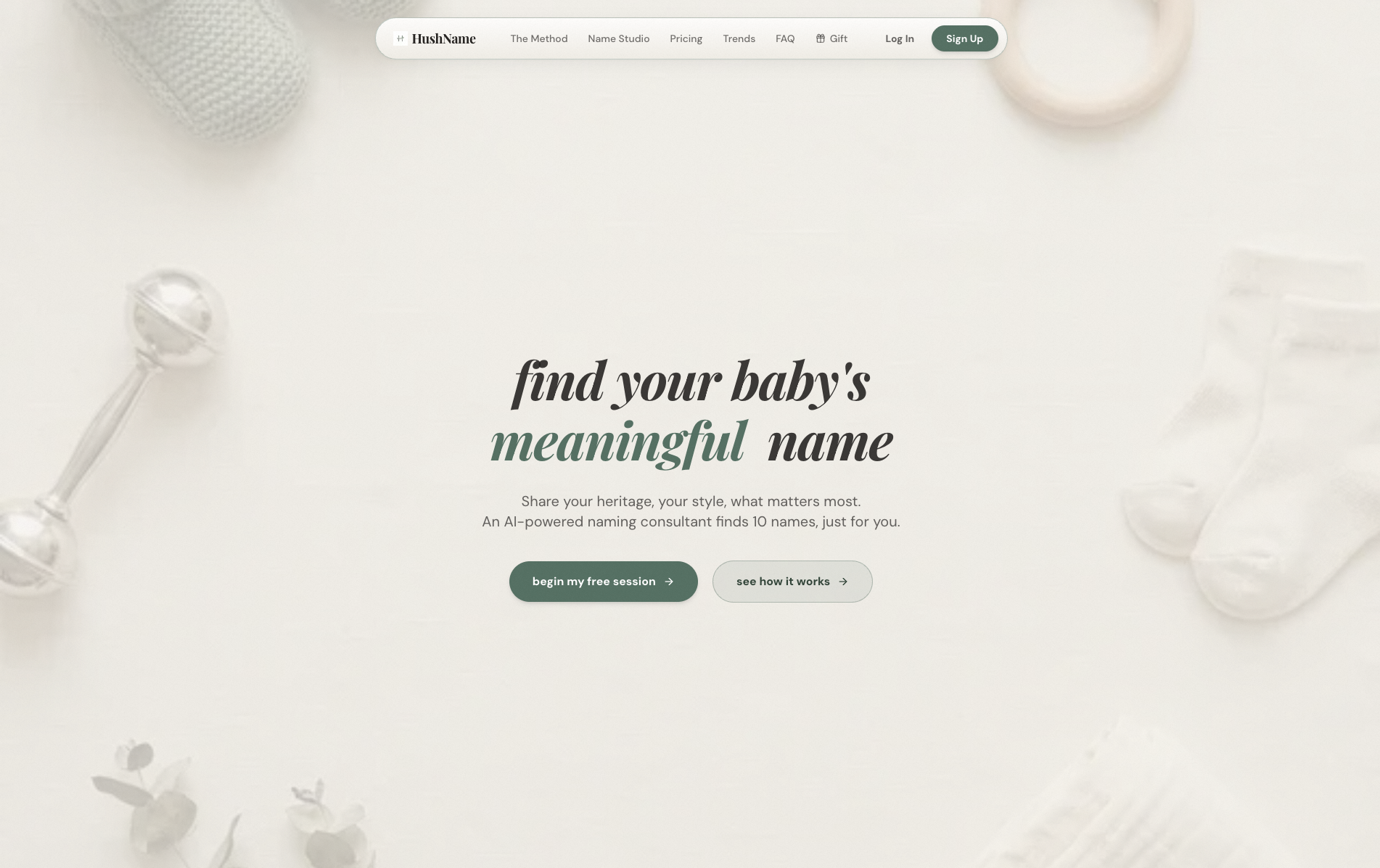 HushName gallery image