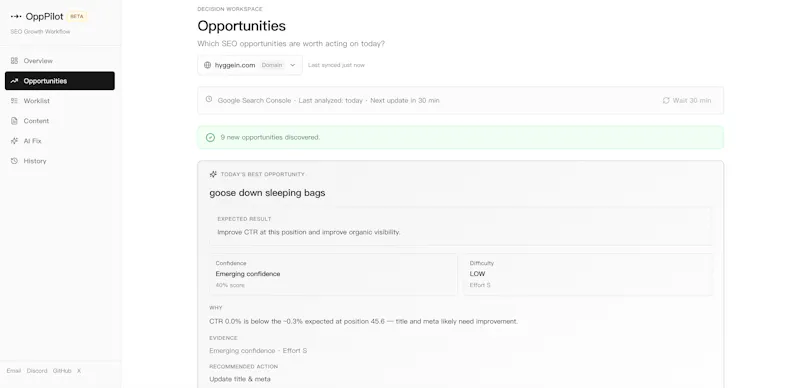 OppPilot screenshot 5