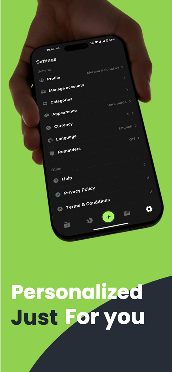 Penny - Budget Tracker - Screenshot 4 showing product features and functionality