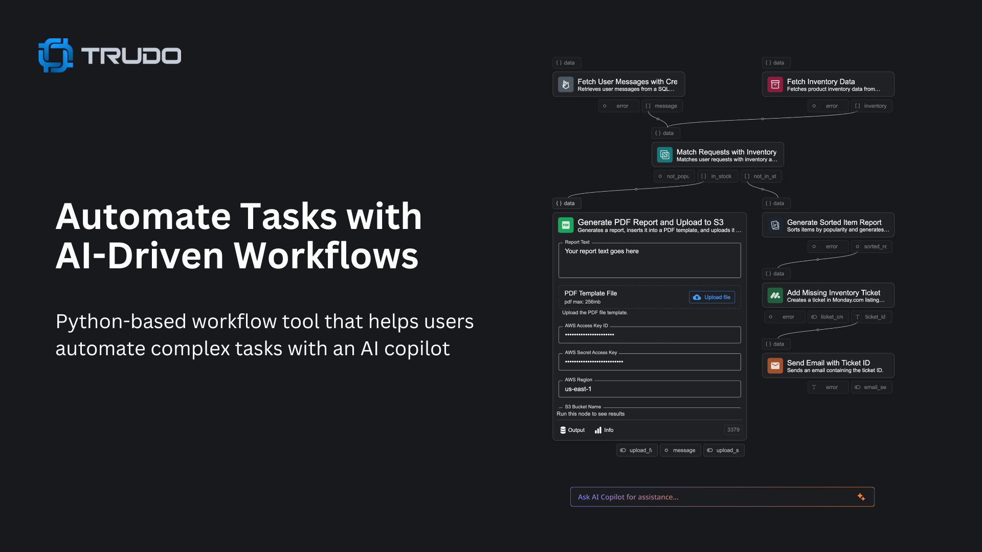 Trudo AI: automatización de flujo de trabajo con IA media 2