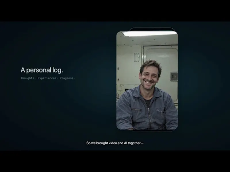 MomentLog screenshot 1 (video preview)