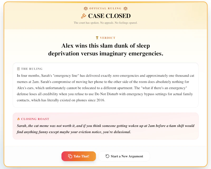 TellThemImRight screenshot 3