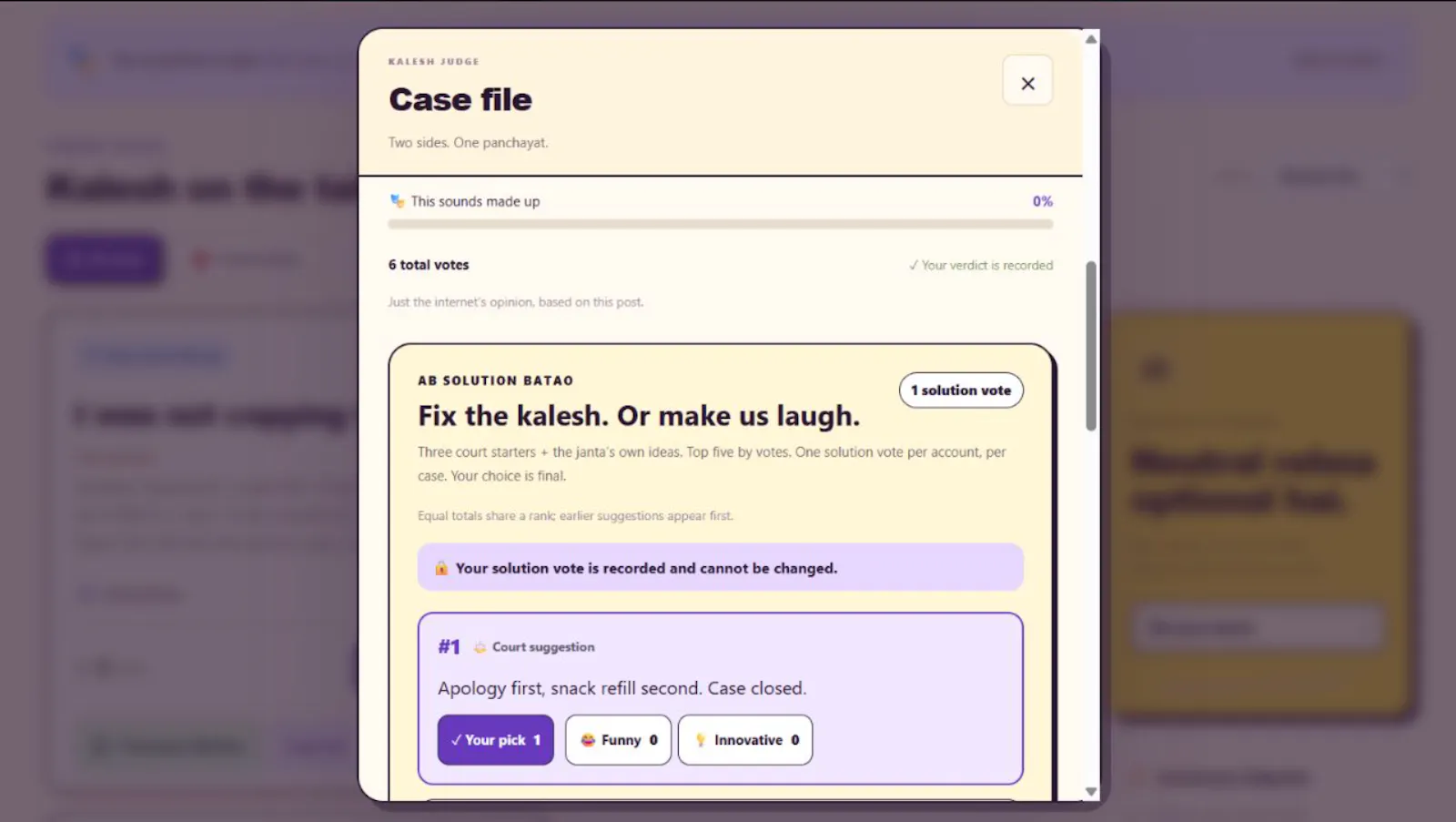 Kalesh Judge screenshot 1