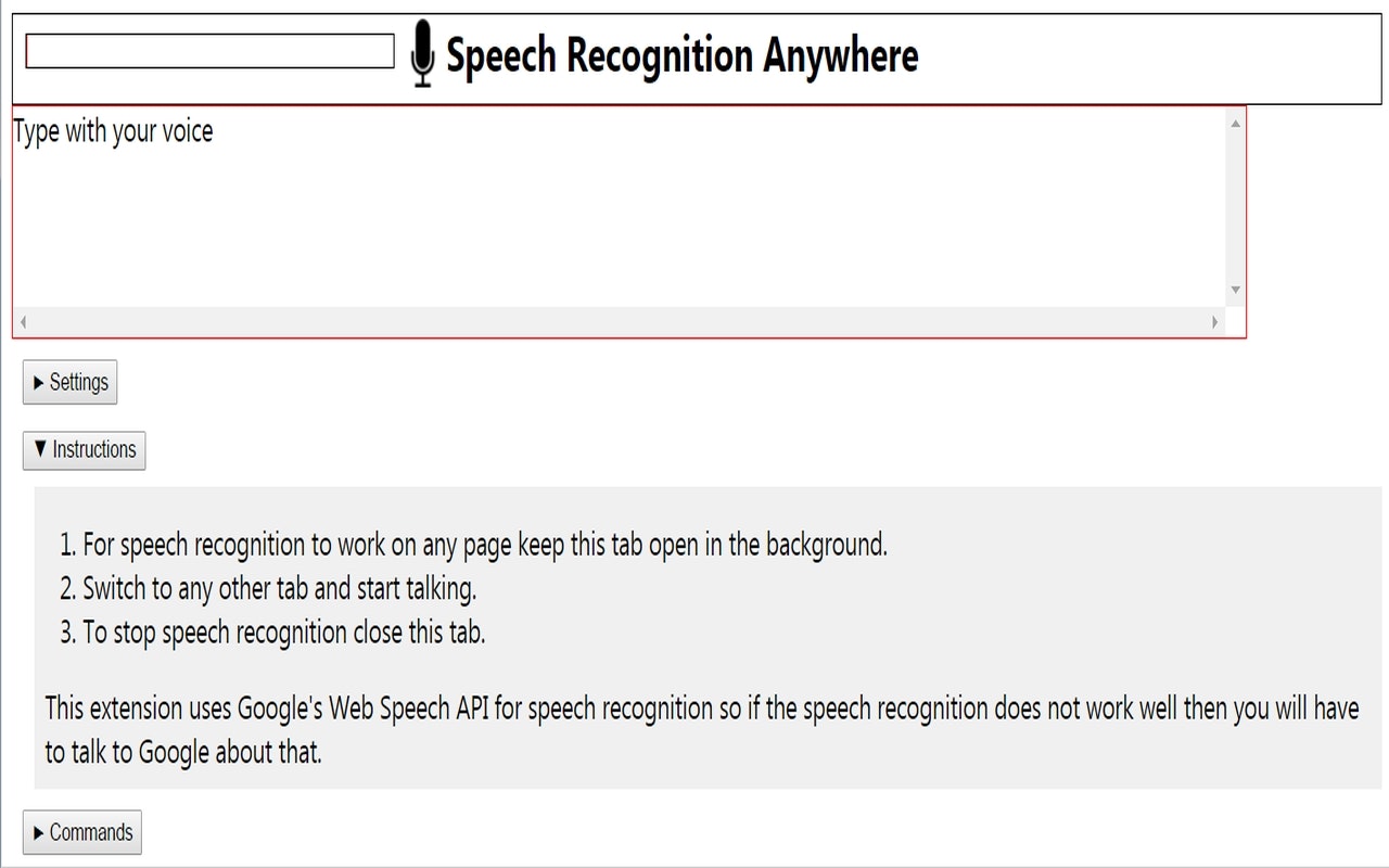 Speech Recognition Anywhere Image