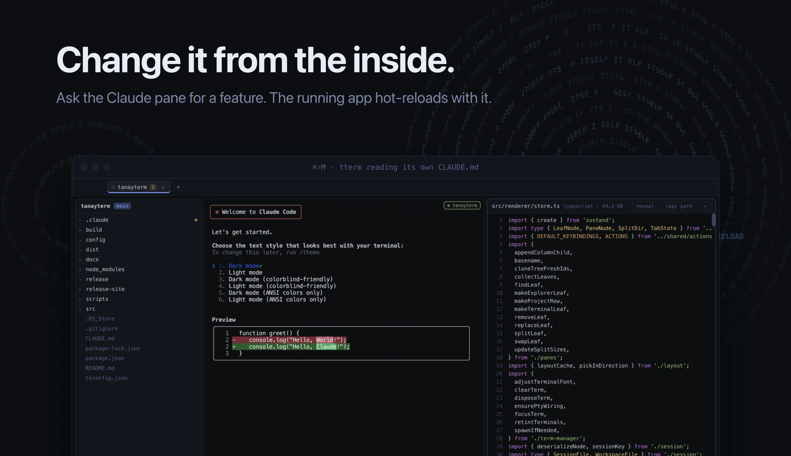tterm screenshot 2