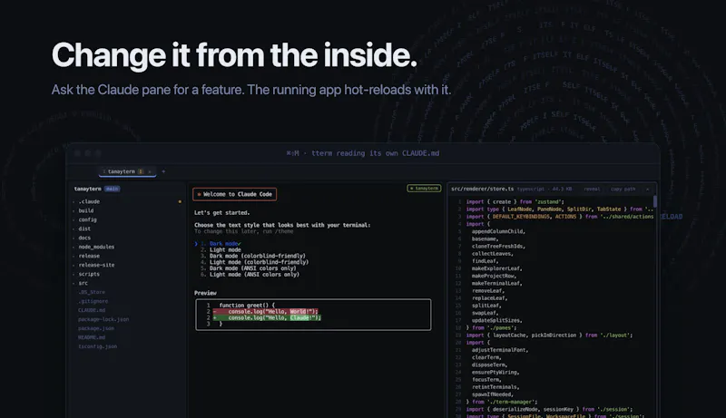 tterm screenshot 2