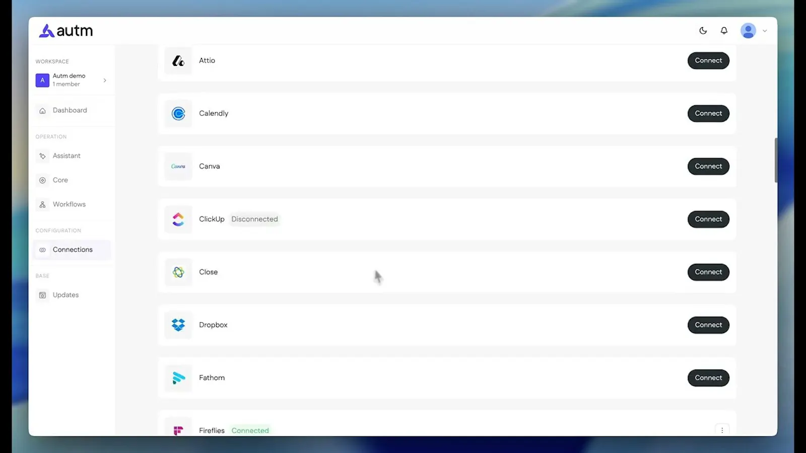 Autm screenshot 1 (video preview)