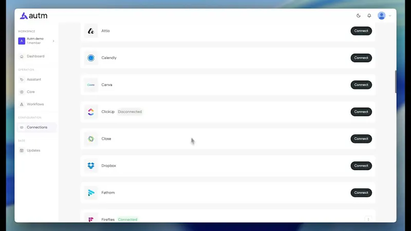 Autm screenshot 1 (video preview)