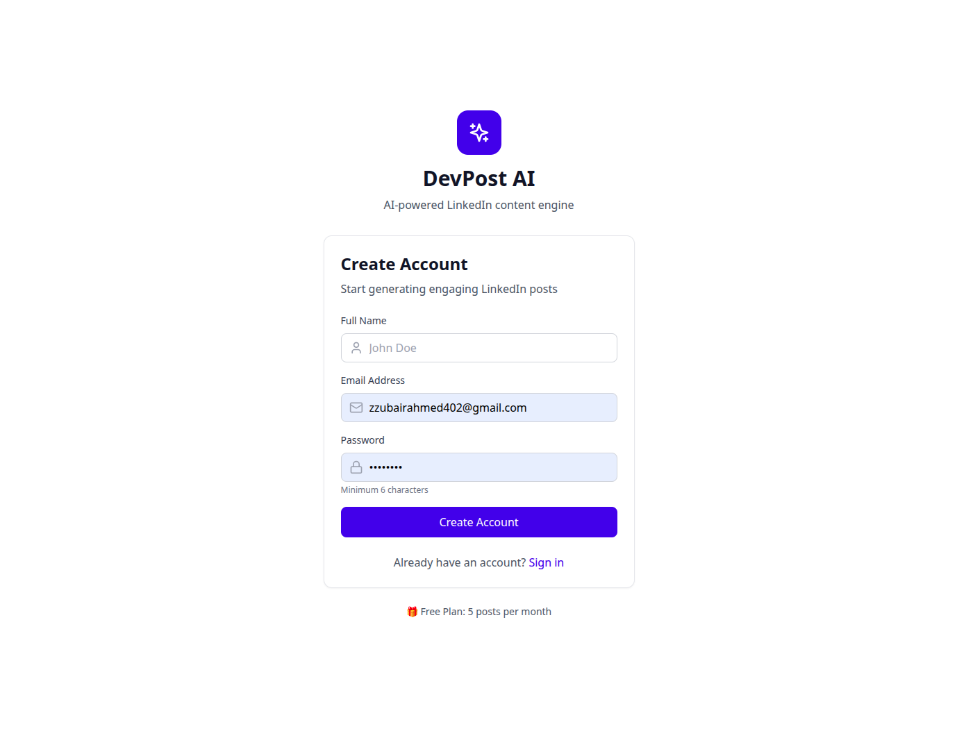 Devpost AI gallery image