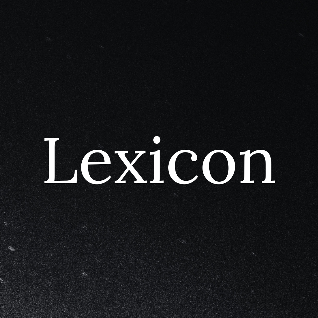 Product Lexicon - for product teams