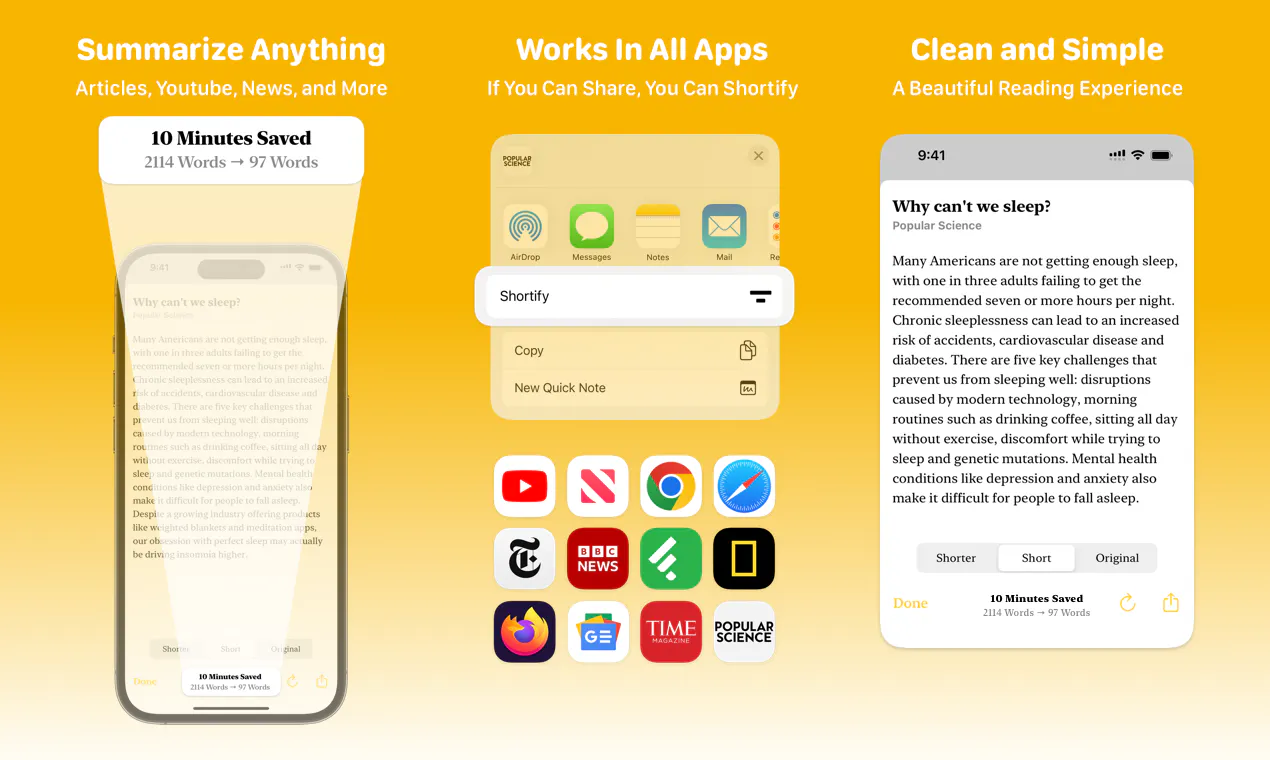 Shortify gallery image