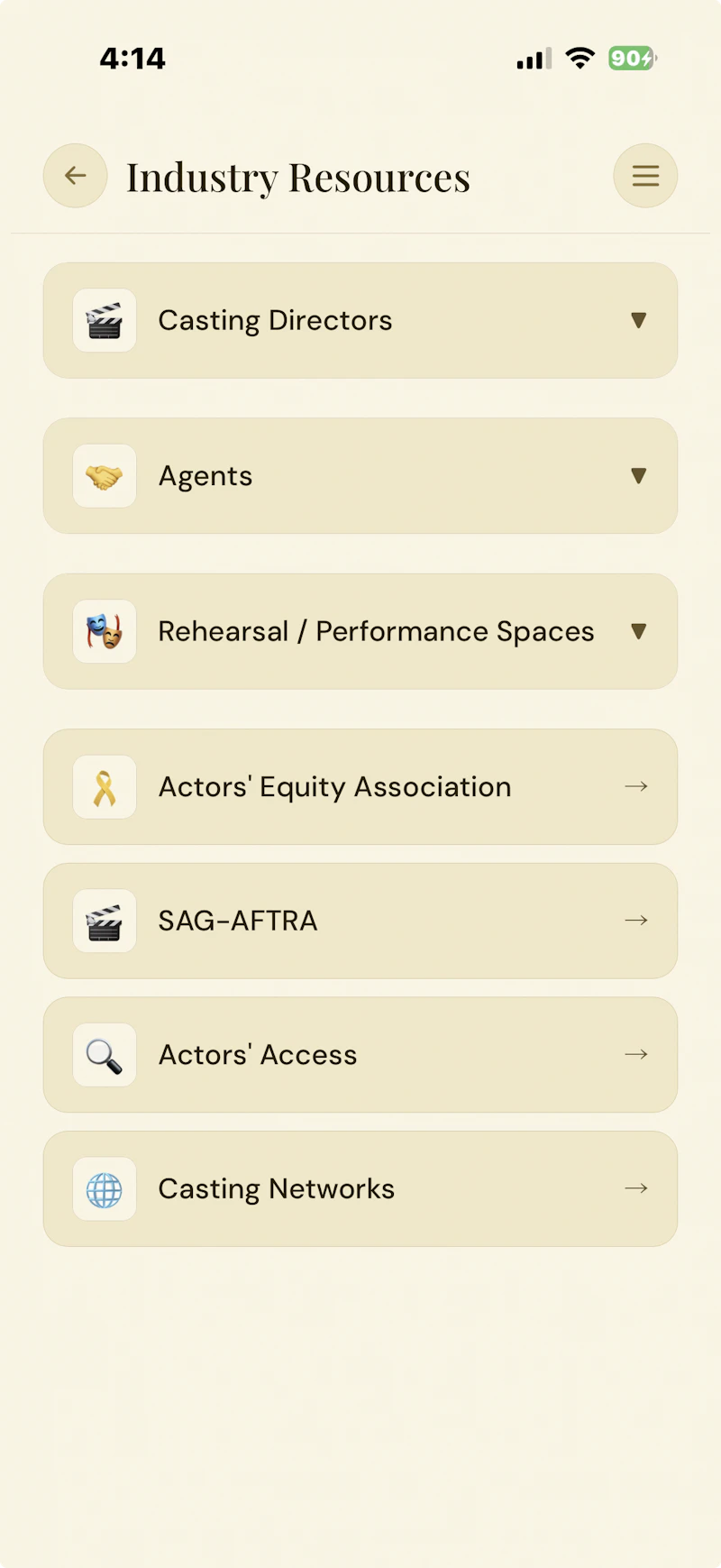 The Audition Log screenshot 4