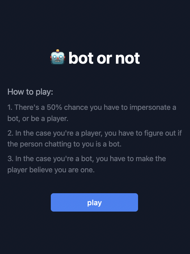 Bot ou não media 3