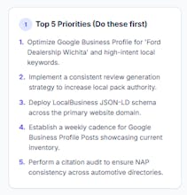 Free Local Business Visibility Scorecard gallery image