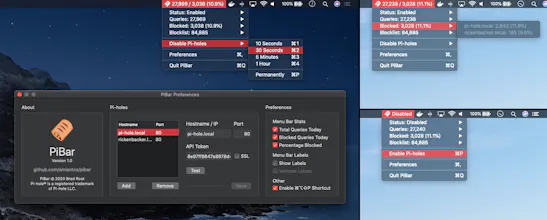 PiBar for macOS gallery image