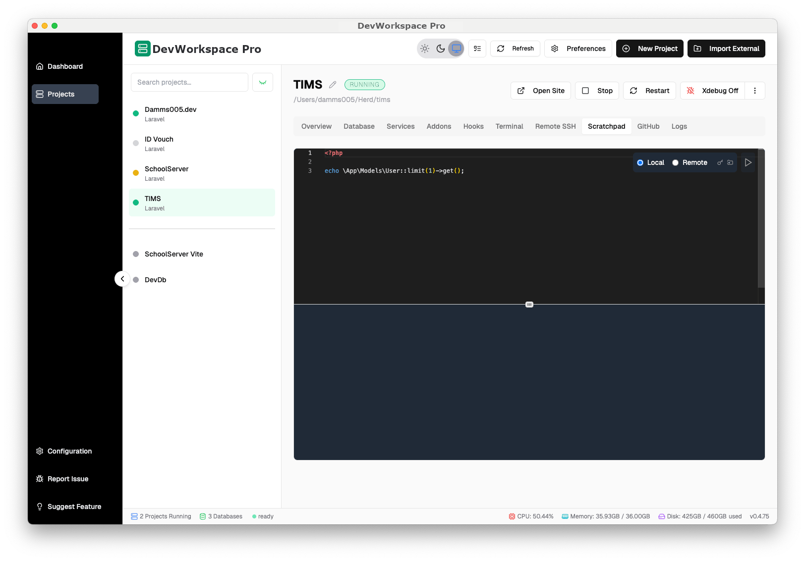 DevWorkspace Pro screenshot 1 DevWorkspace Pro screenshot 1