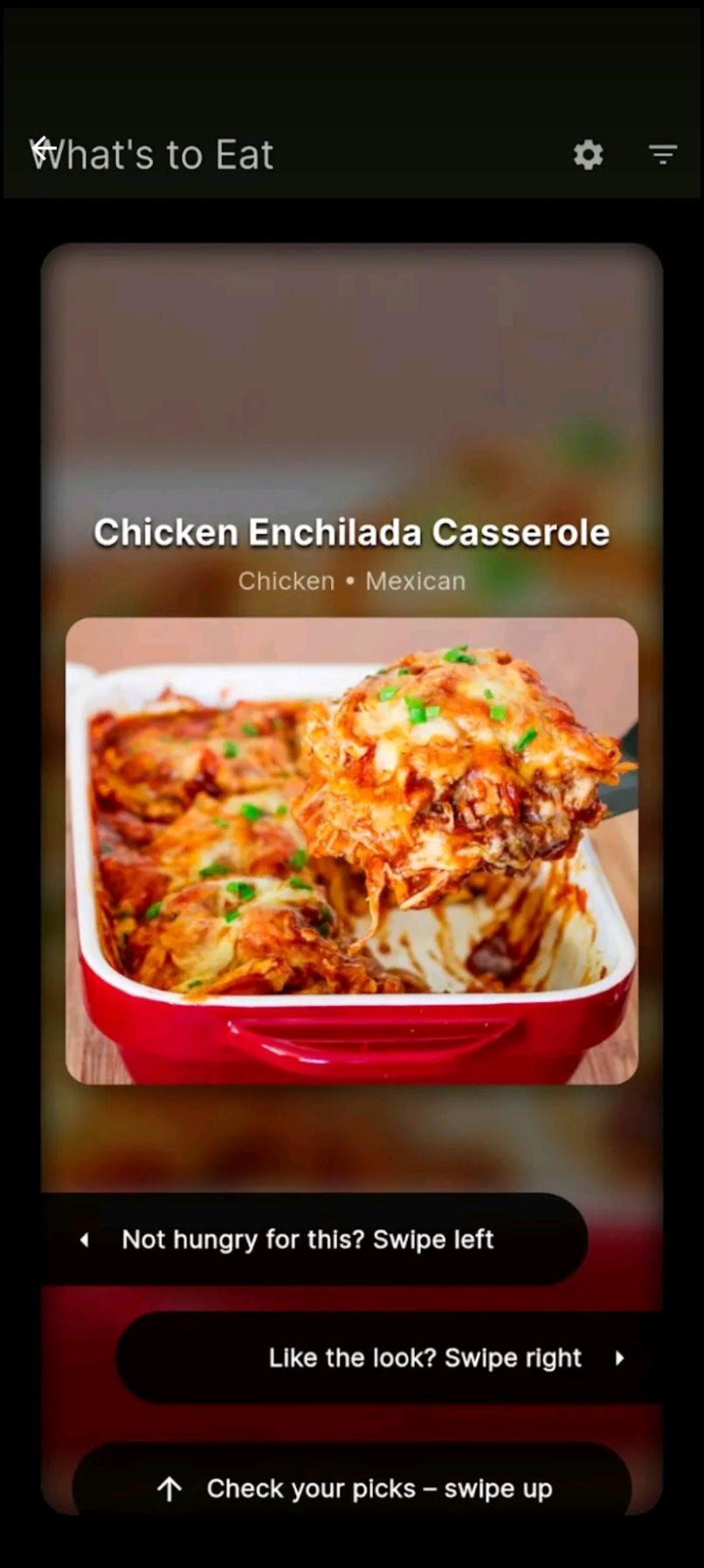 Cosa mangiare? - App che ti aiuta a decidere cosa avere per cena. media 1