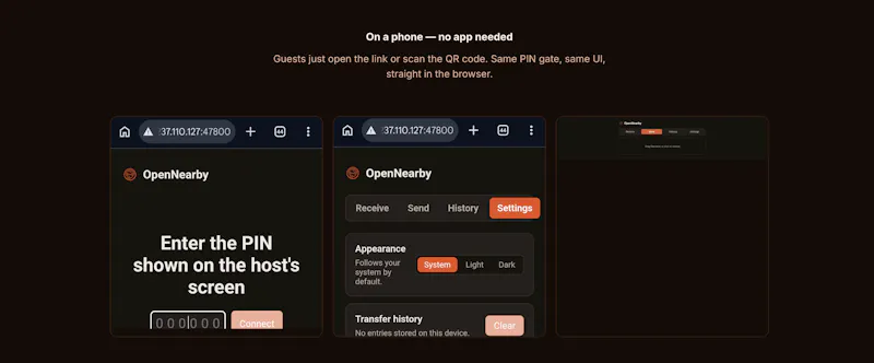 OpenNearby screenshot 4