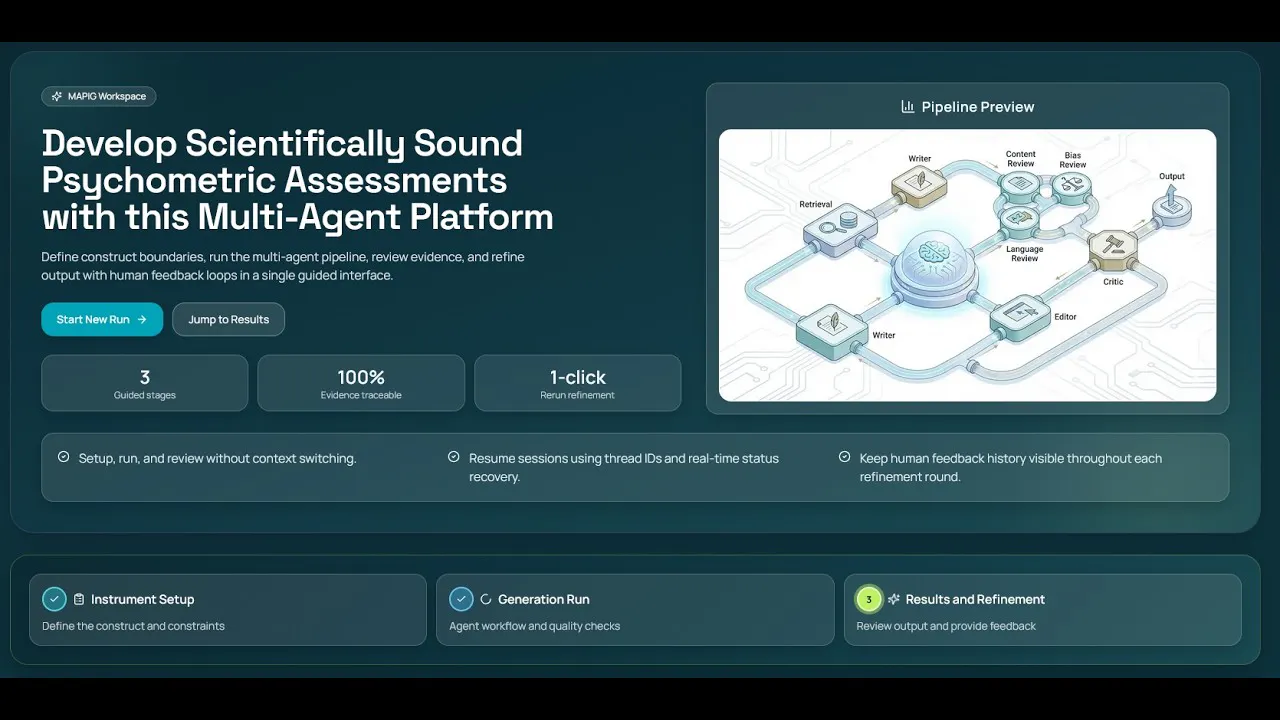 Multi-Agent Psychometric Item Generator gallery image