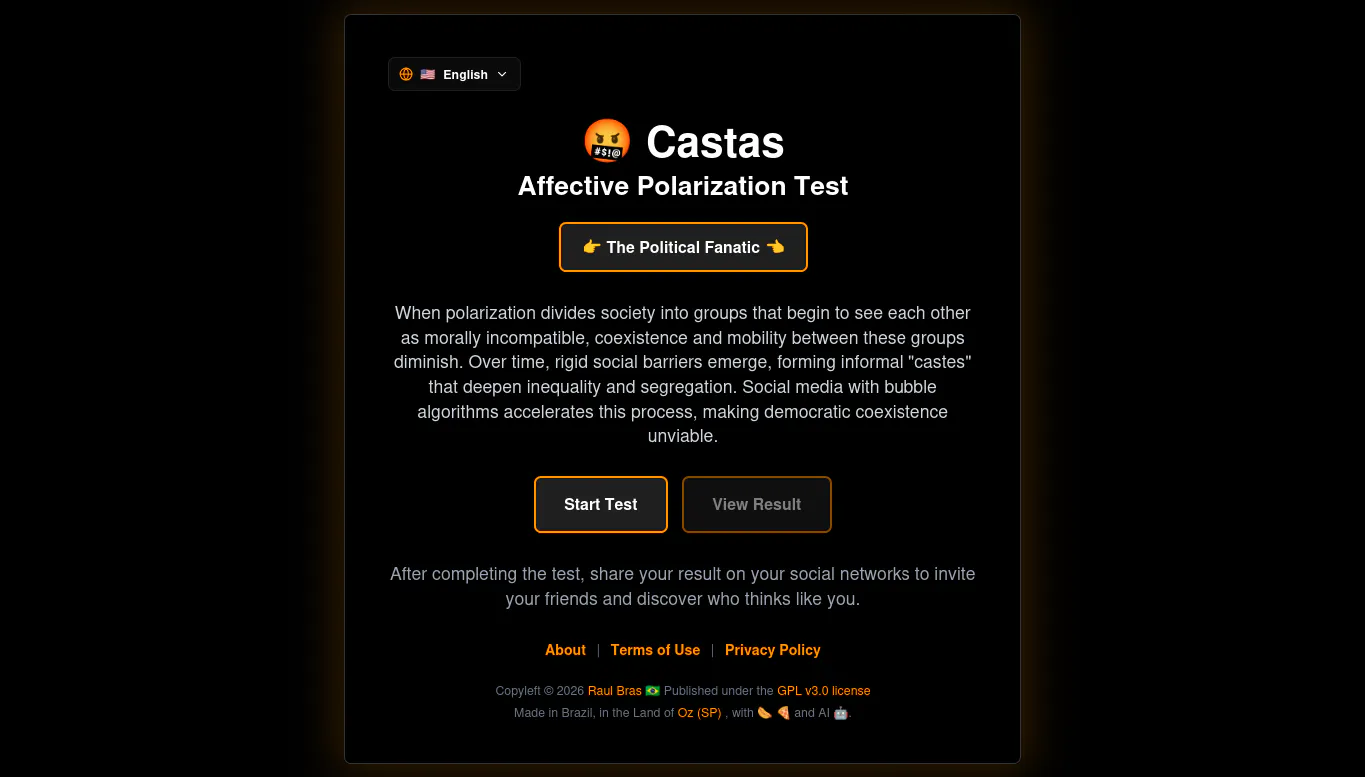 Castas 제품 배너